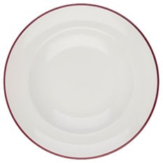 Modest Maroon Pasta Plate 28cm/11" 560ml/19.75oz (Pack of 6)