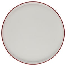 Modest Maroon Signature Plate 28cm/11" (Pack of 6)