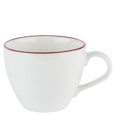 Modest Maroon Tea Cup 200ml/7oz