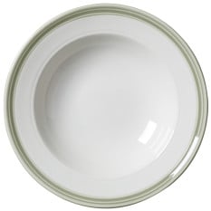 Steelite Bead Sage Soup/Pasta Plate 24cm/9.5" (Pack of 12)
