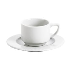 Buzz 151021 Costa Verde Raio Stacking Espresso Cup 120ml (Pack of 12)