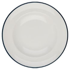 Modest Navy Pasta Plate 25cm/9.75" 420ml/17.75oz