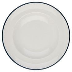 Modest Navy Pasta Plate 28cm/11" 560ml/19.75oz (Pack of 6)