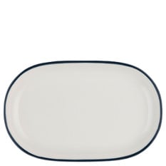 Modest Navy Oval Platter 28 x 18cm/11 x 7" (Pack of 6)