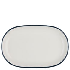 Modest Navy Oval Platter 33 x 21cm/13 x 8.25" (Pack of 6)