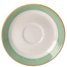 Steelite Rio Green Slimline Saucer 15cm/6" (Pack of 36)