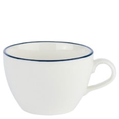 Modest Navy Cappuccino Cup 340ml/12oz (Pack of 6)