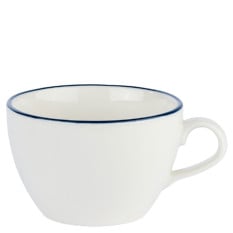Modest Navy Cappuccino Cup 270ml/9.5oz
