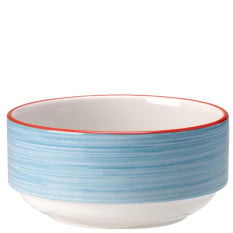 Steelite Rio Blue Unhandled Stack Soup Cup 285ml/10oz (Pack of 36)