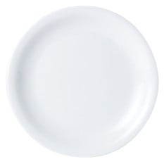 Porcelite Narrow Rim Plate 22cm/8.5inch x 6
