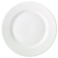 Genware Porcelain Classic Winged Plate 31cm White