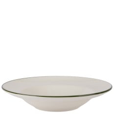 Modest Green Pasta Plate 28cm/11" 560ml/19.75oz (Pack of 6)