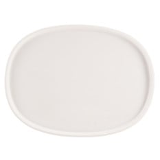 Genware Porcelain Oval Presentation Plate 30cm/12" (Pack of 4)