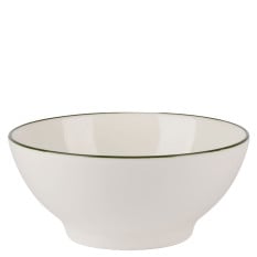 Modest Green Footed Bowl 14cm/5.5" 450ml/15.75oz (Pack of 12)