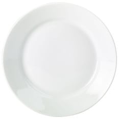 Genware Porcelain Deep Winged Plate 30cm