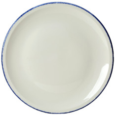 Steelite Blue Dapple Pizza/Sharing Plate 32cm/12.6" (Pack of 6)