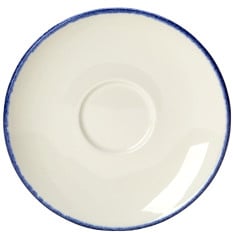 Steelite Blue Dapple Liv Saucer 12.5cm/5" (Pack of 36)