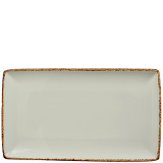 Steelite Brown Dapple Rectangle Platter 32 x 19cm/12.5 x 7.5"(Pack of 6)