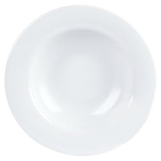 Porcelite Banquet Soup Plate 22cm/8.5inch 48cl/17oz x 6
