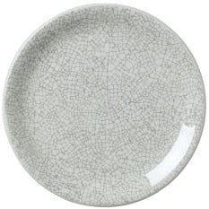 Steelite Ink Crackle Grey Coupe Plate 15cm/6" (Pack of 12)