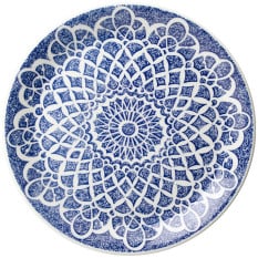 Steelite Ink Nomad Blue Coupe Plate 25cm/10" (Pack of 12)
