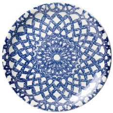 Steelite Ink Nomad Blue Coupe Plate 20cm/8" (Pack of 12)