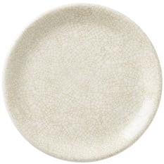 Steelite Ink Crackle Reactive Taupe Coupe Plate 15cm/6" (Pack of 12)