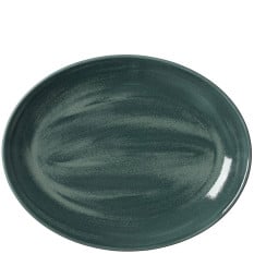 Steelite Revolution Jade Oval Coupe Plate 34cm/13.5" (Pack of 12)