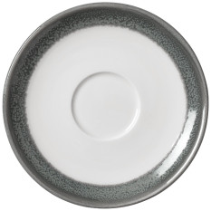 Steelite Revolution Edge Granite Harmony Liv Saucer 15cm/6" (Pack of 12)