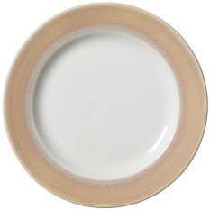 Steelite Revolution Edge Sandstone Harmony Plate 25.5cm/10" (Pack of 12)