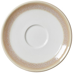 Steelite Revolution Edge Sandstone Liv Saucer 15cm/6" (Pack of 12)