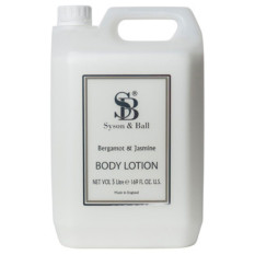 Syson & Ball Luxury Body Lotion Bergamot & Jasmine 5 Litre
