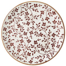 Steelite Flora Brown Coupe Plate 28cm/11" (Pack of 12)