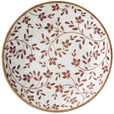 Steelite Flora Brown Coupe Bowl 22cm/8.5" 835ml/30oz (Pack of 12)