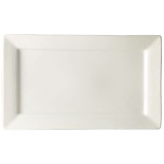 Genware Porcelain Rectangular Plate 30.5 x 18.5cm