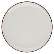 Modest Brown Coupe Plate 17cm/6.25"
