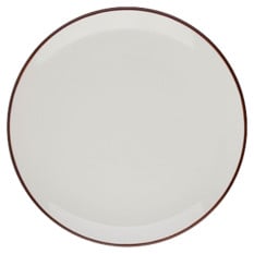 Modest Brown Coupe Plate 25cm/9.75"
