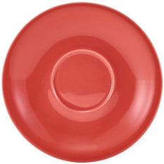 GenWare Porcelain Coral Saucer 13.5cm/5.25" (Pack of 6)