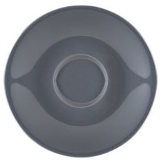 Genware Porcelain Saucer 13.5cm Grey