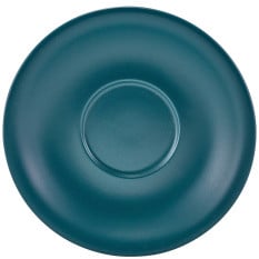 GenWare Porcelain Matt Teal Saucer 13.5cm/5.25" (Pack of 6)