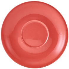 GenWare Porcelain Coral Saucer 16cm/6.25" (Pack of 6)