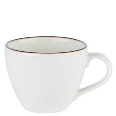 Modest Brown Tea Cup 200ml/7oz