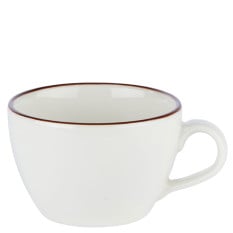 Modest Brown Cappuccino Cup 270ml/9.5oz