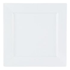 Porcelite Flat Square Plate 21cm/8.25inch x 6