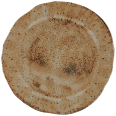 Rustico Natura Dessert Plate 22cm/8.66" - Overhead