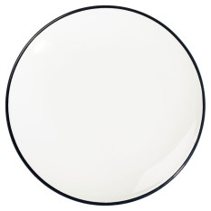 Modest Black Coupe Plate 25cm/9.75"