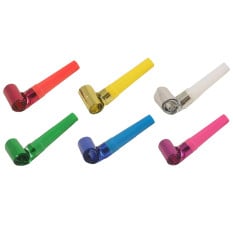 Party Blowouts Metallic Assorted Colour (Pack of 6)