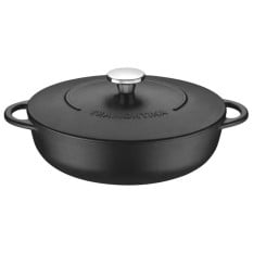 Tramontina Cast Iron Shallow Casserole Dish 28cm/11"