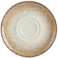 Academy Fusion Scorched Double Saucer 16cm/6.25" (Pack of 12)