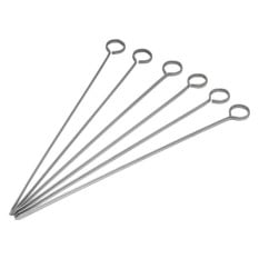 Stainless Steel Skewers 10 Inch (Pack of 6)